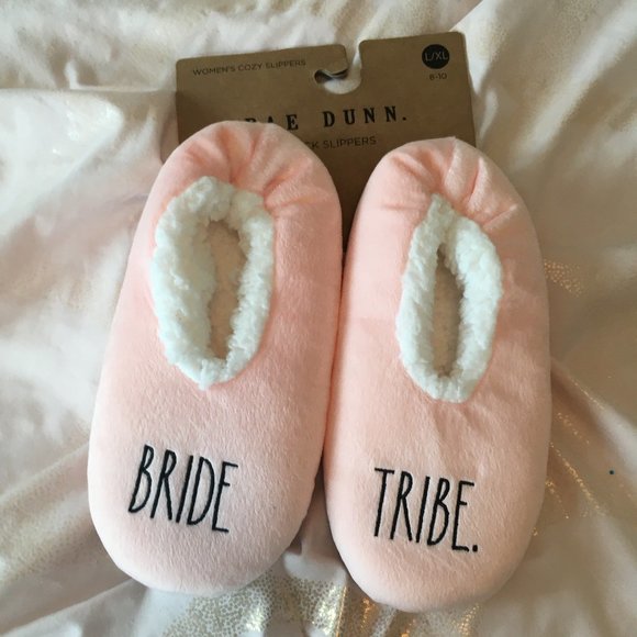 rae dunn bride slippers